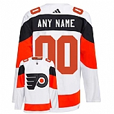 Men's Philadelphia Flyers Custom White 2024 Stadium Series Stitched Jersey,baseball caps,new era cap wholesale,wholesale hats